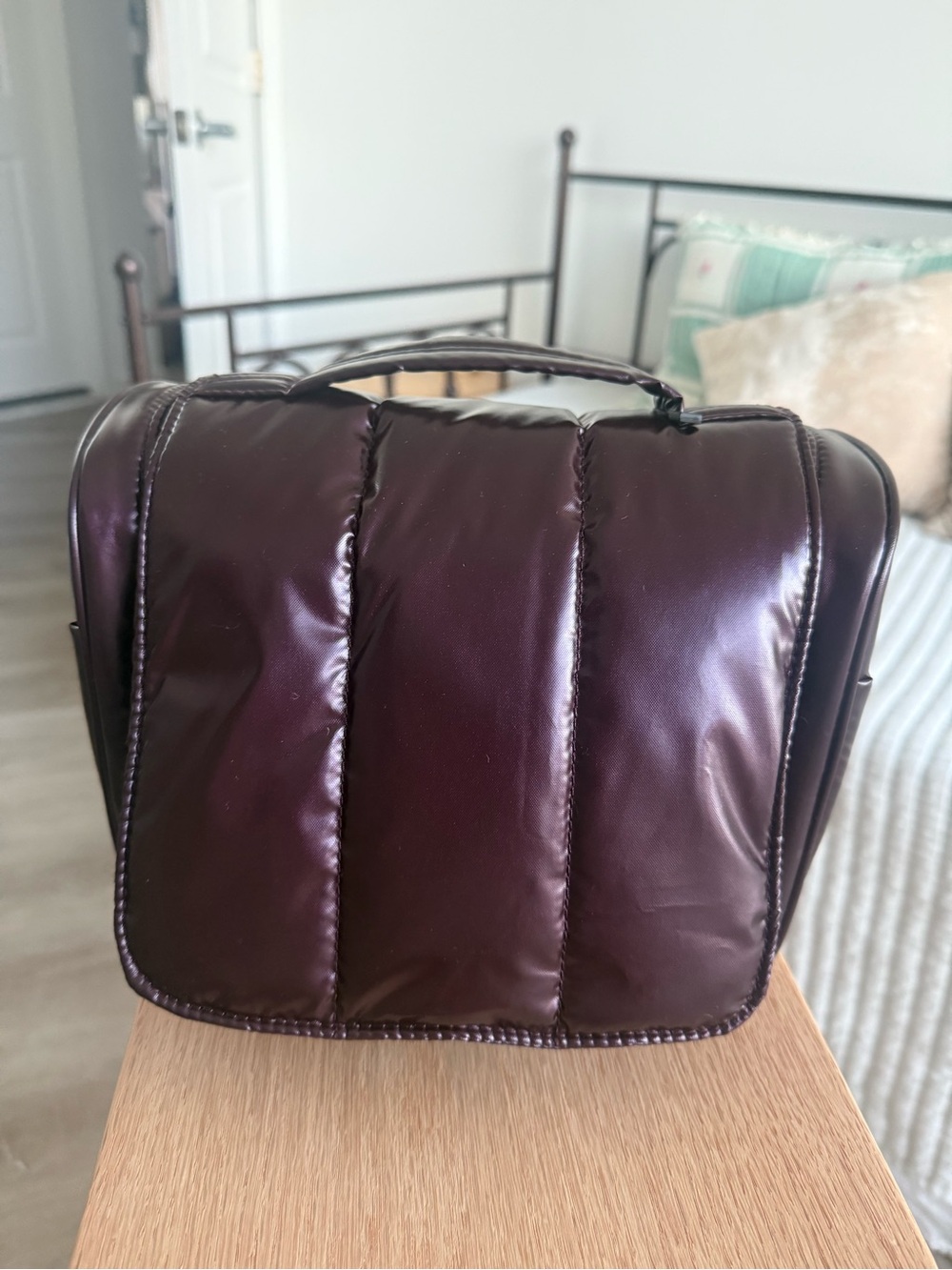Calpak Luka Hanging Toiletry Case NWT Glazed Cherry